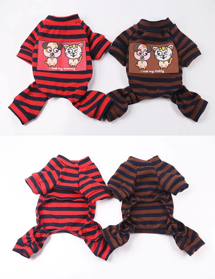 Summer Dog Clothes Puppy Pet Clothes Fashion Clothing For Small Medium Dogs Winter Chihuahua Clothes Classic Outfit Ropa Perro