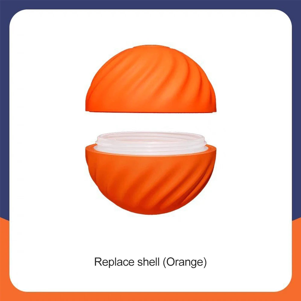 Intelligent dog toy ball automatic electronic interactive training pet toy sports ball rechargeable(including shell replacement)