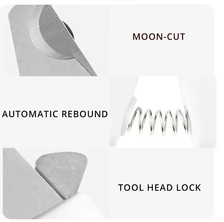 Pet Nail Scissors Cat and Dog Nail Clippers Sharp Stainless Steel Knife Head Large and Small Pet Supplies