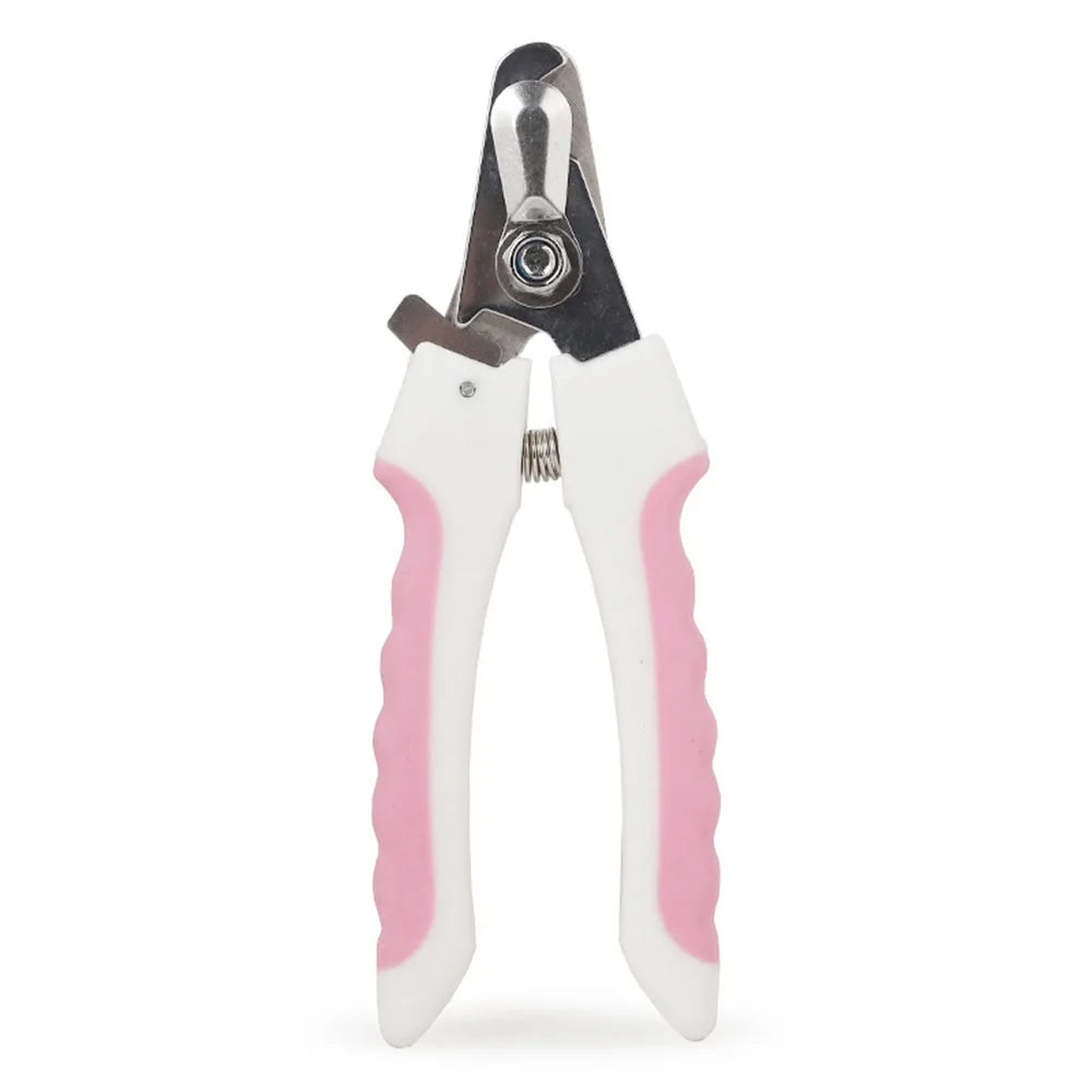Dog Nail Clippers & Cat Nail Clipper for Small Large Pets Stainless Steel Nailclippers with Safety Guard to Prevent Over-Cutting