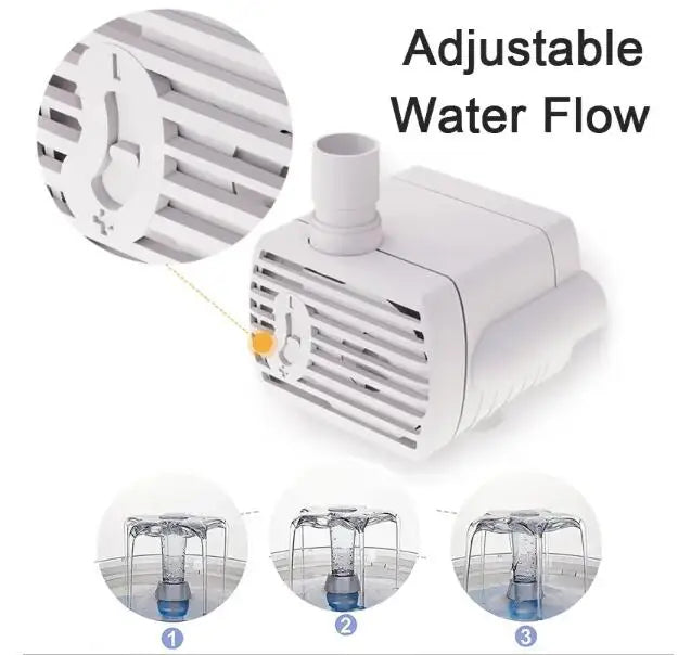 Water Pump Pet Cat Water Fountain Anti-dry Burning Motor Replacement for Cat Flowers Drinking Bowl Water Dispenser Pet Products
