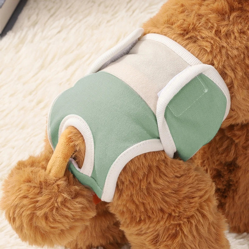 Reusable Female Dogs Diaper Pants Sanitary Female Dog Pants Diapers For Dogs Menstruation Pet Cat Physiological Shorts Girl
