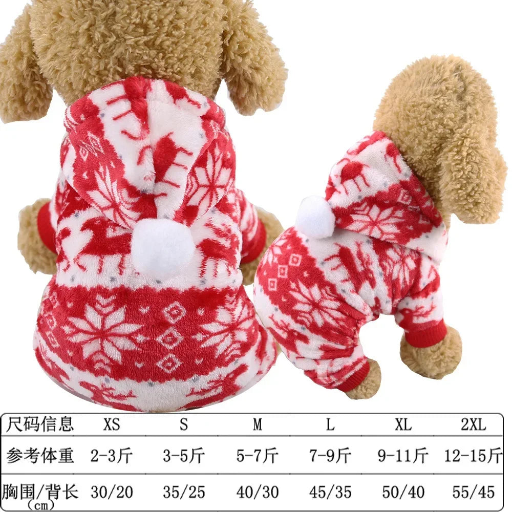 Christmas Pets Dressing Up Santa Funny Pet Clothes For Small Medium Large Dogs Winter Warm Dog Clothes Chihuahua Pug Yorkshire
