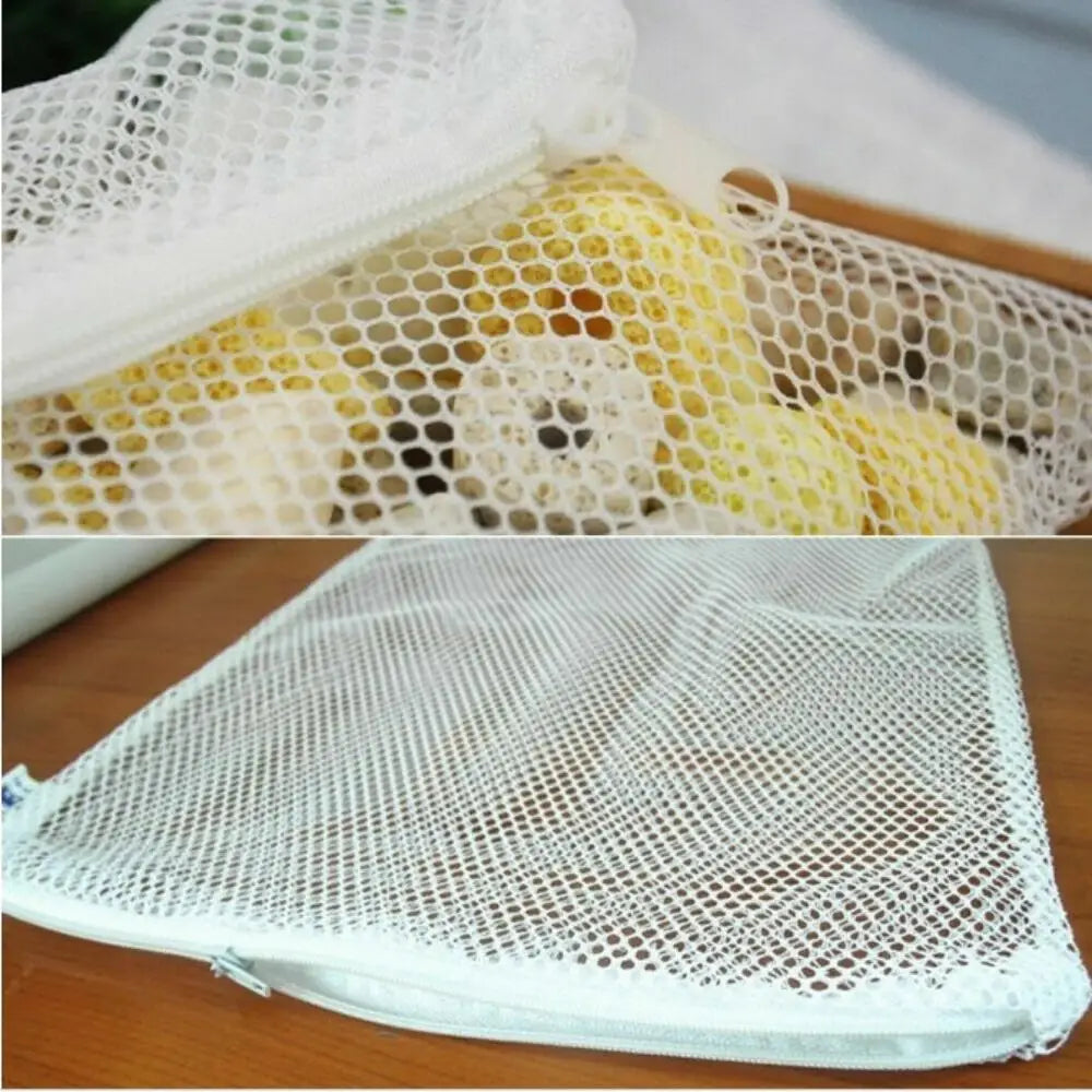 5/10Pcs Aquarium Filter Net Bags Reusable Fine Filter Media Bags With Zipper For Fresh Saltwater Tanks Aquarium Fish Tank Filter