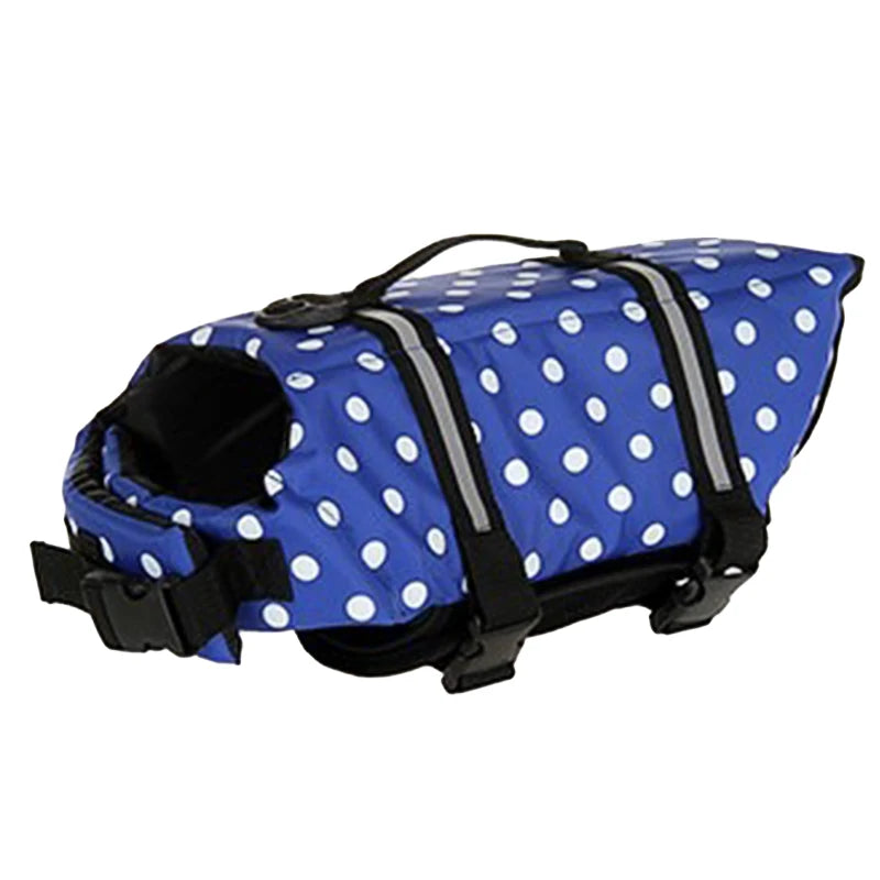 Large Medium Pet Dog Life Jacket Oxford Floating Husky Summer Pet Supplies Quick Drying Seaside Safety Exercise Dog Swimsuits