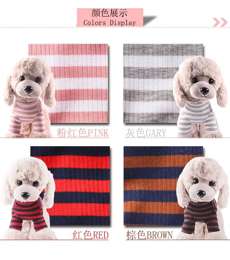 Summer Dog Clothes Puppy Pet Clothes Fashion Clothing For Small Medium Dogs Winter Chihuahua Clothes Classic Outfit Ropa Perro