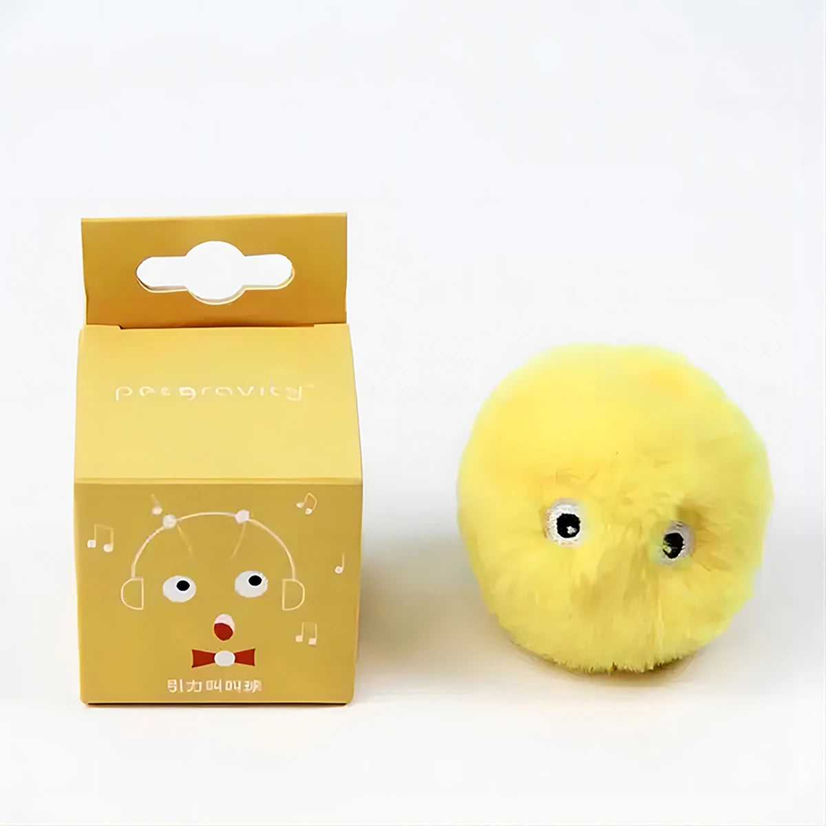 Fuzzy Churping Catnip Ball