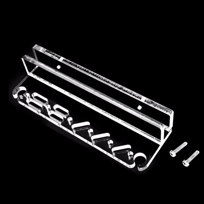 Transparent Acrylic Aquarium Bracket Holder for Scissor Tweezers Shovel Kit Aquarium Maintenance Tools Aquarium Accessories