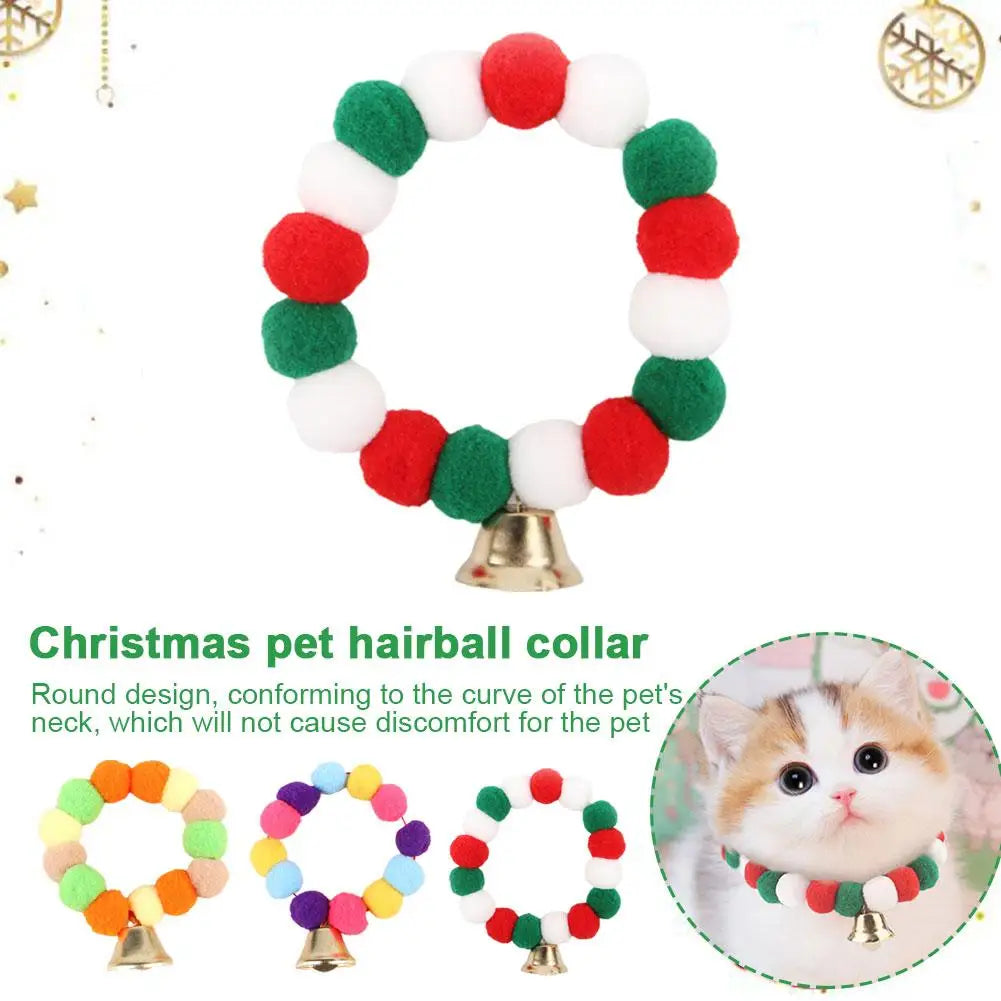 Cat Bell Collar Soft Kitten Collar Bell Fashion Pet Necklace Collar Pet Supplies For Birthday New Year Christmas Thanksgivi M6T0