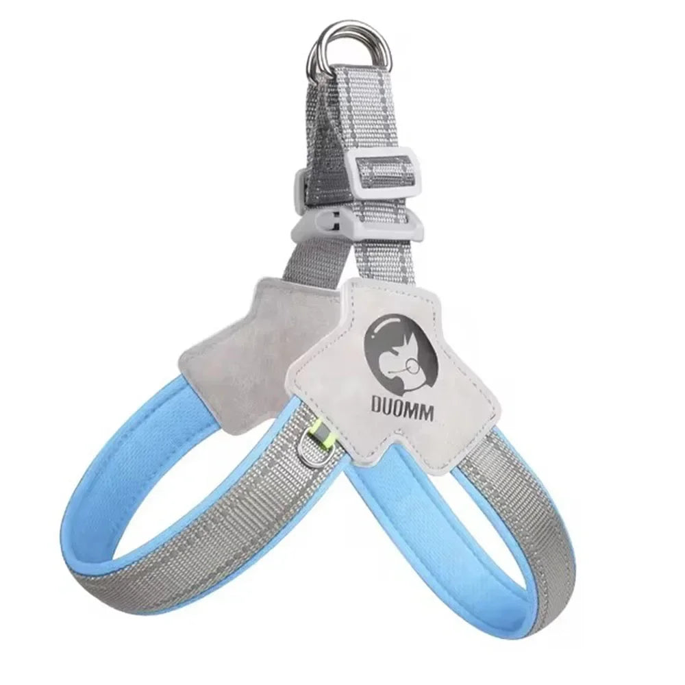 Breathable Y Shape Dog Harness Adjustable Step In Pet Harness Vest for Puppy Small Large Dog Chest Harness Reflective Dog Collar