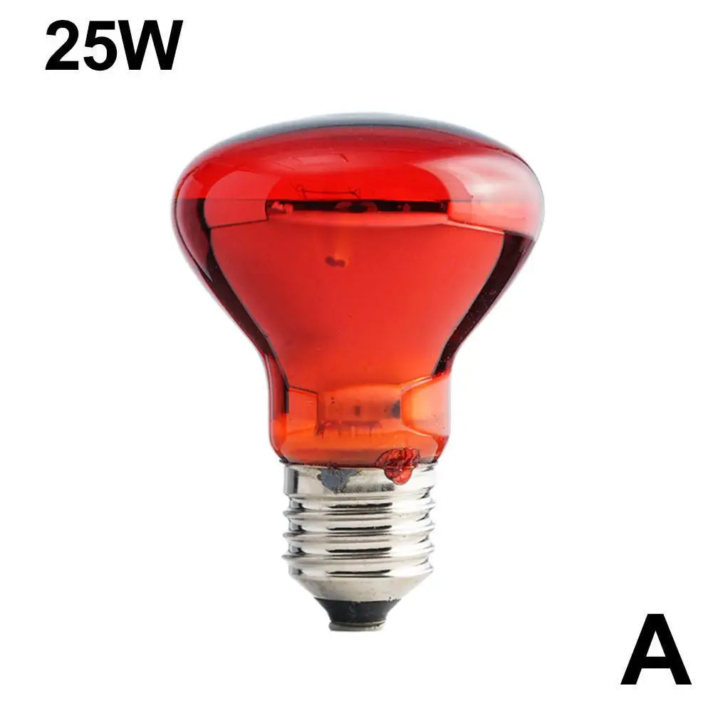 E27 Reptile Bulb Heating Night Light Daylight UVA 55g Ceramic Heating Lamp Simulates UVA In Natural Sunlight Meet Lighting Needs