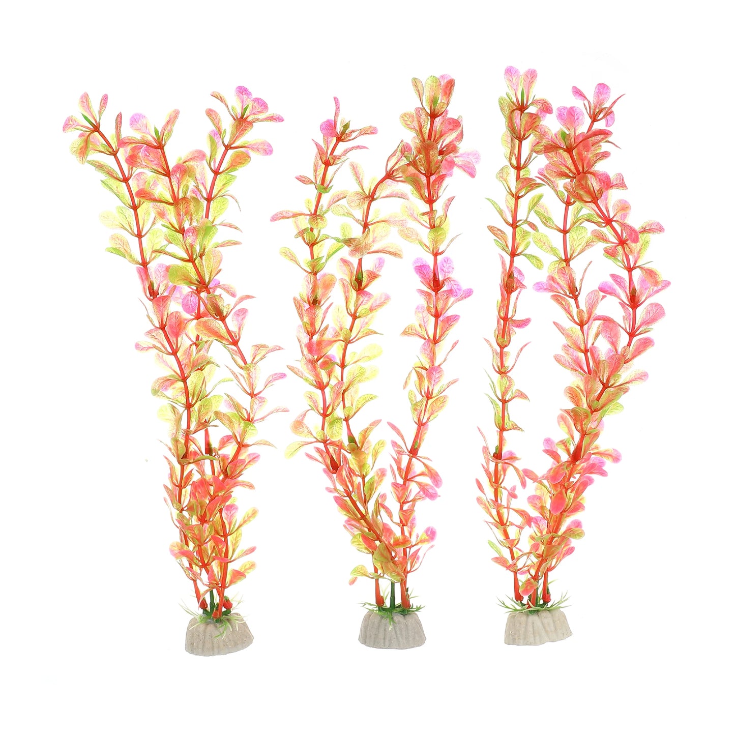 UXCELL 3/4/5/6/8/9 Pcs Artificial Aquarium Plants Grass Water Weeds Ornament Fish Tank Plant Flower Grass Decor Accessories