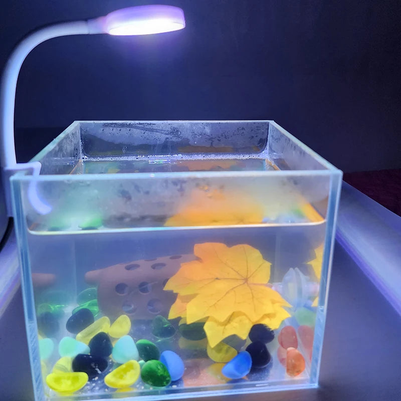 3W 5V USB Aquarium Light LED Waterproof Fish Tank Lighting Underwater Fish Lamp Aquariums Decor Plant Lamp Mini fish tank light