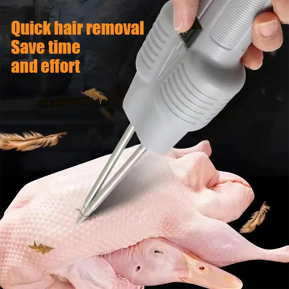 Electric Hair Removal Tool For Chicken, Duck And Goose Handheld Poultry Tweezers Pig Hair Clip Hair Removal Tool Waterproof