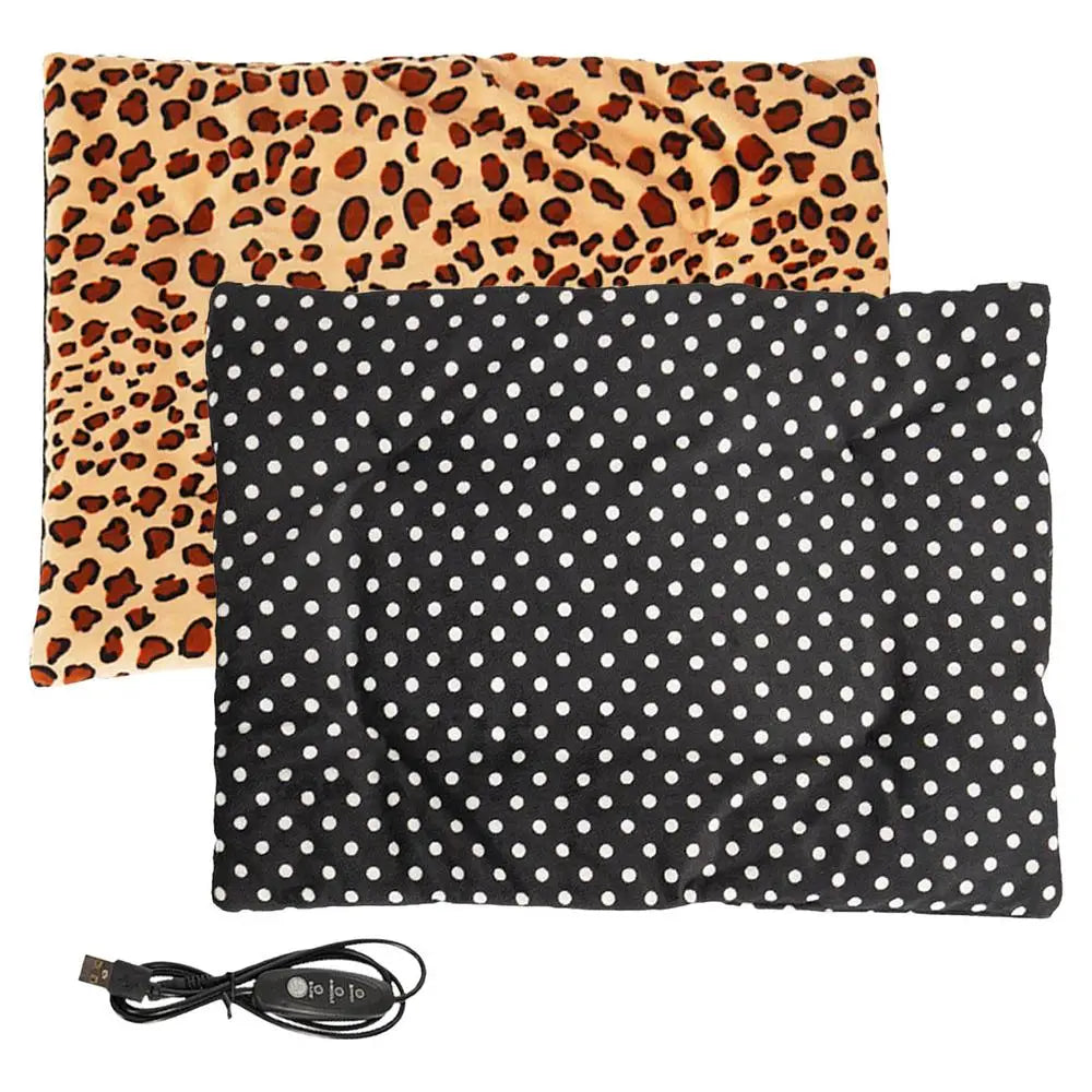 Cat Heating Pad Washable Electric Pet Heating Pad With 3 Adjustable Temperature 27x37cm Washable Electric Pet Heater Warmer Mat