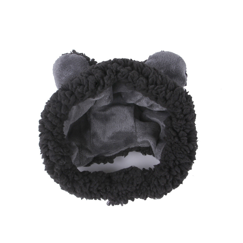 Pet Halloween Dog Costume Cute Bear Headdress Dog Costumes for Small Dogs Cosplay Beer Hat Pet Supplies