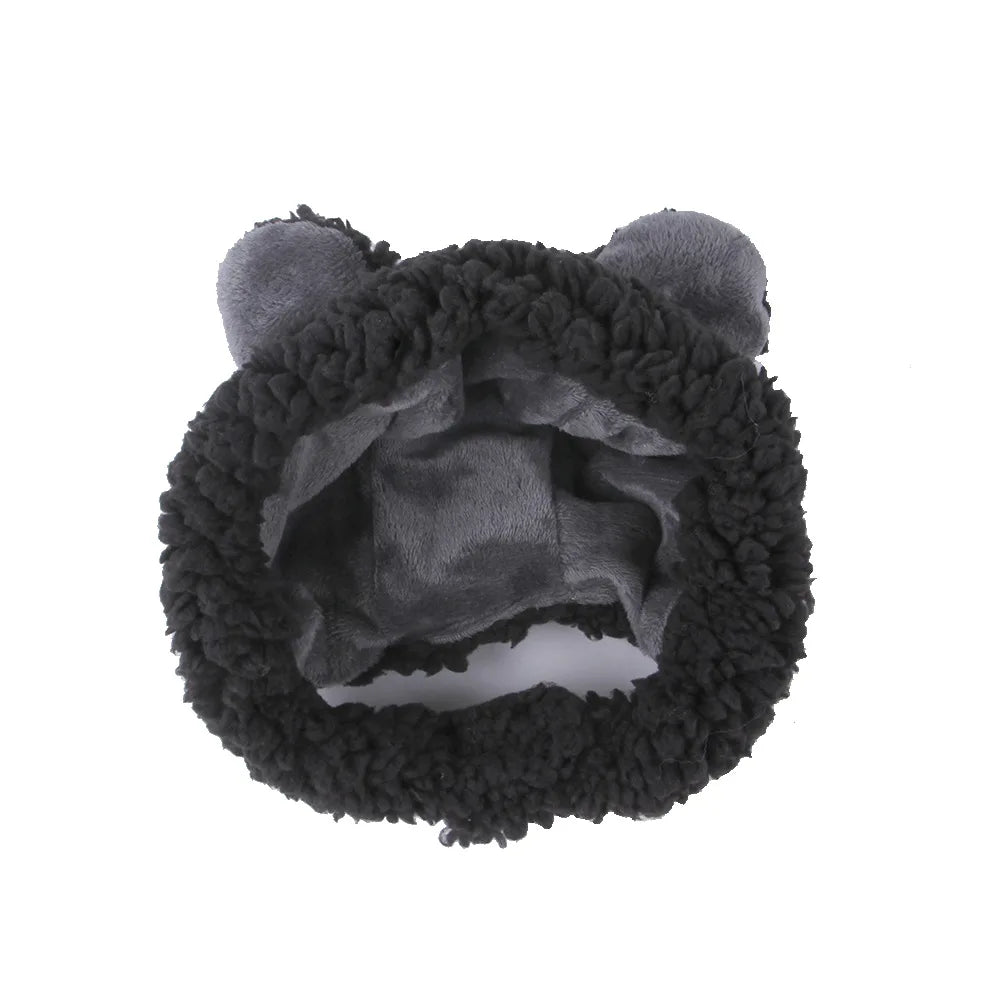 Pet Halloween Dog Costume Cute Bear Headdress Dog Costumes for Small Dogs Cosplay Beer Hat Pet Supplies