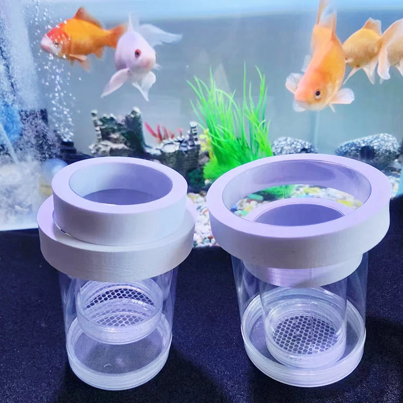 Plastic Floating Fish Breeding Isolation Box Aquarium Breeder Feeder Fish Tank Hatching Incubator Aquarium Hatchery Accessories