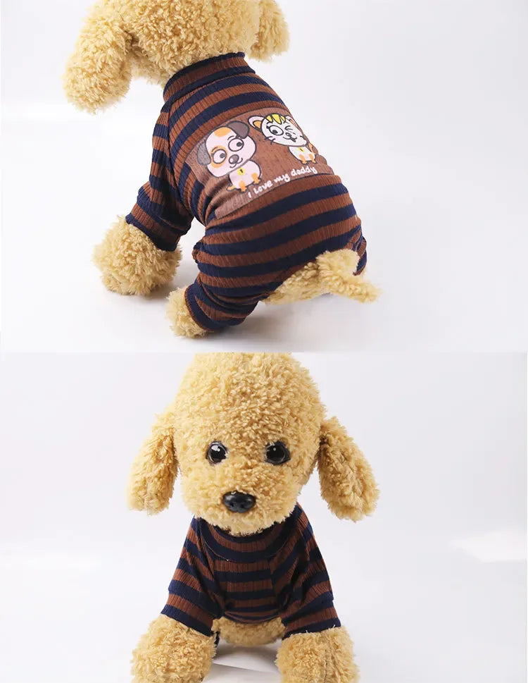 Summer Dog Clothes Puppy Pet Clothes Fashion Clothing For Small Medium Dogs Winter Chihuahua Clothes Classic Outfit Ropa Perro