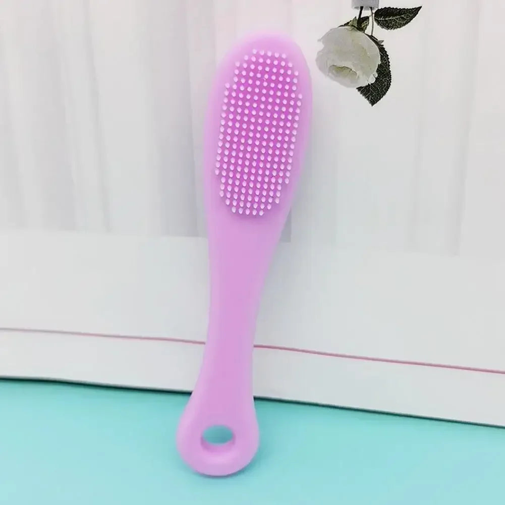 Dog Cat Finger Toothbrush Pet Soft Finger Nose Blackhead Cleaning Brush Silicone Dog Cat Wool Brush Pet Dog Accessorie