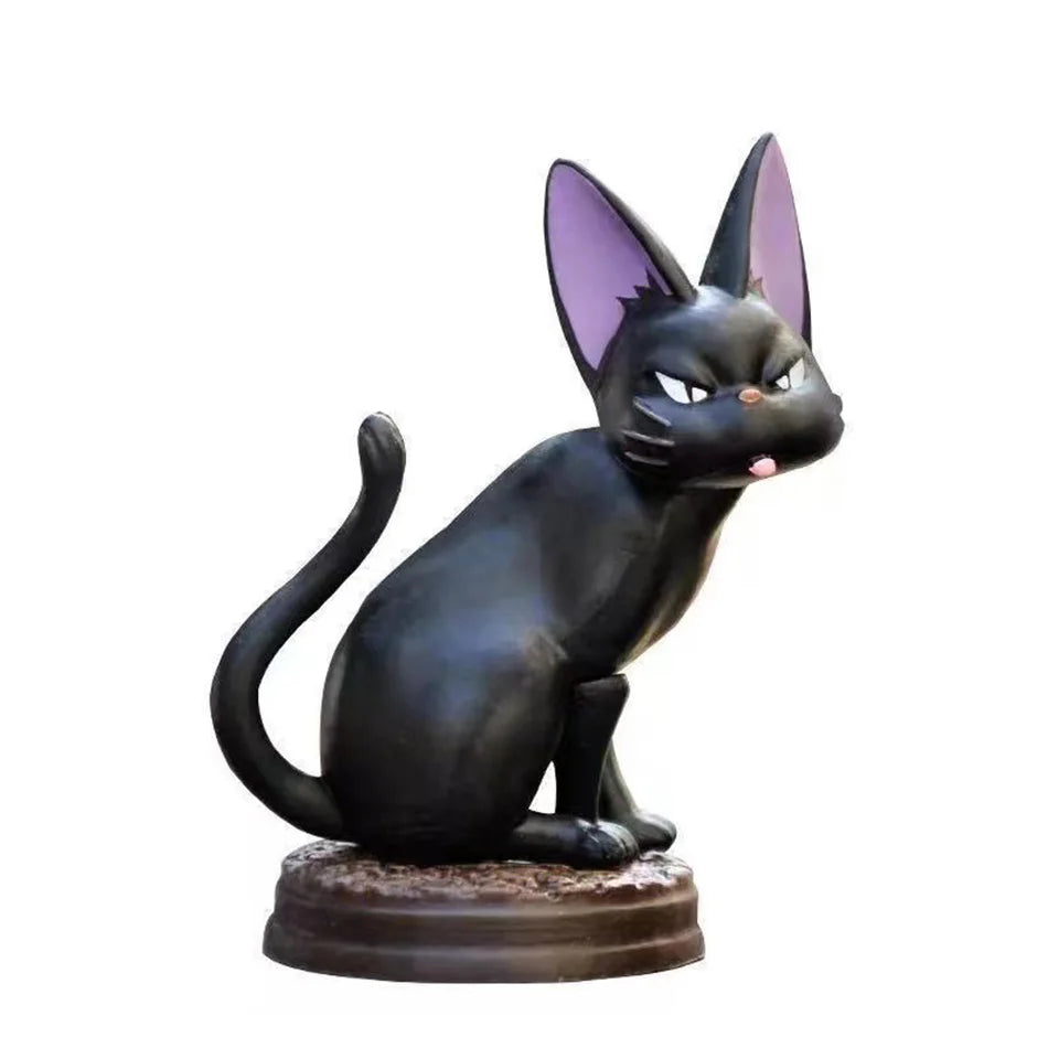 6pcs/set Cartoon Black Cat Jiji Gigi Figure PVC Action Toy Doll Model Set Black Cat Hayao Miyazaki Figure Toy kids birthday gift