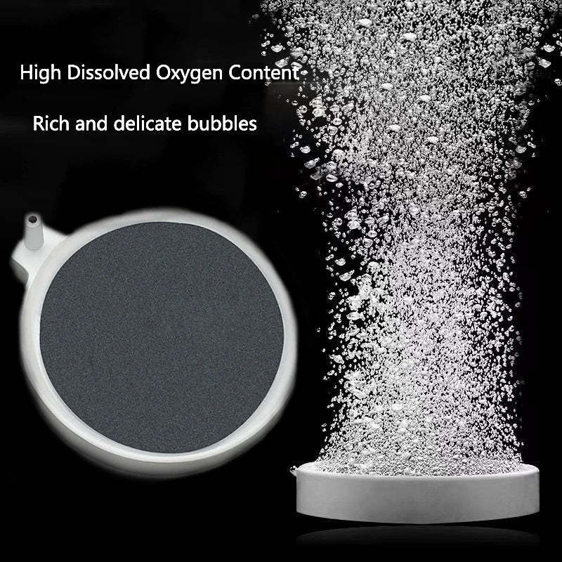 4cm/5cm/8cm Fish Tank Aquarium Air Stone Oxygen Aerator Increasing Air Bubble Pond Pump Hydroponic Oxygen Supply Great