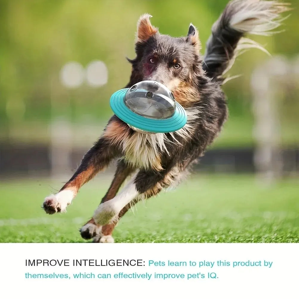 1pc Durable Dog Toys for Aggressive Chewers Squeaky Balls Flying Discs and Interactive Play Perfect for Medium Large Dogs