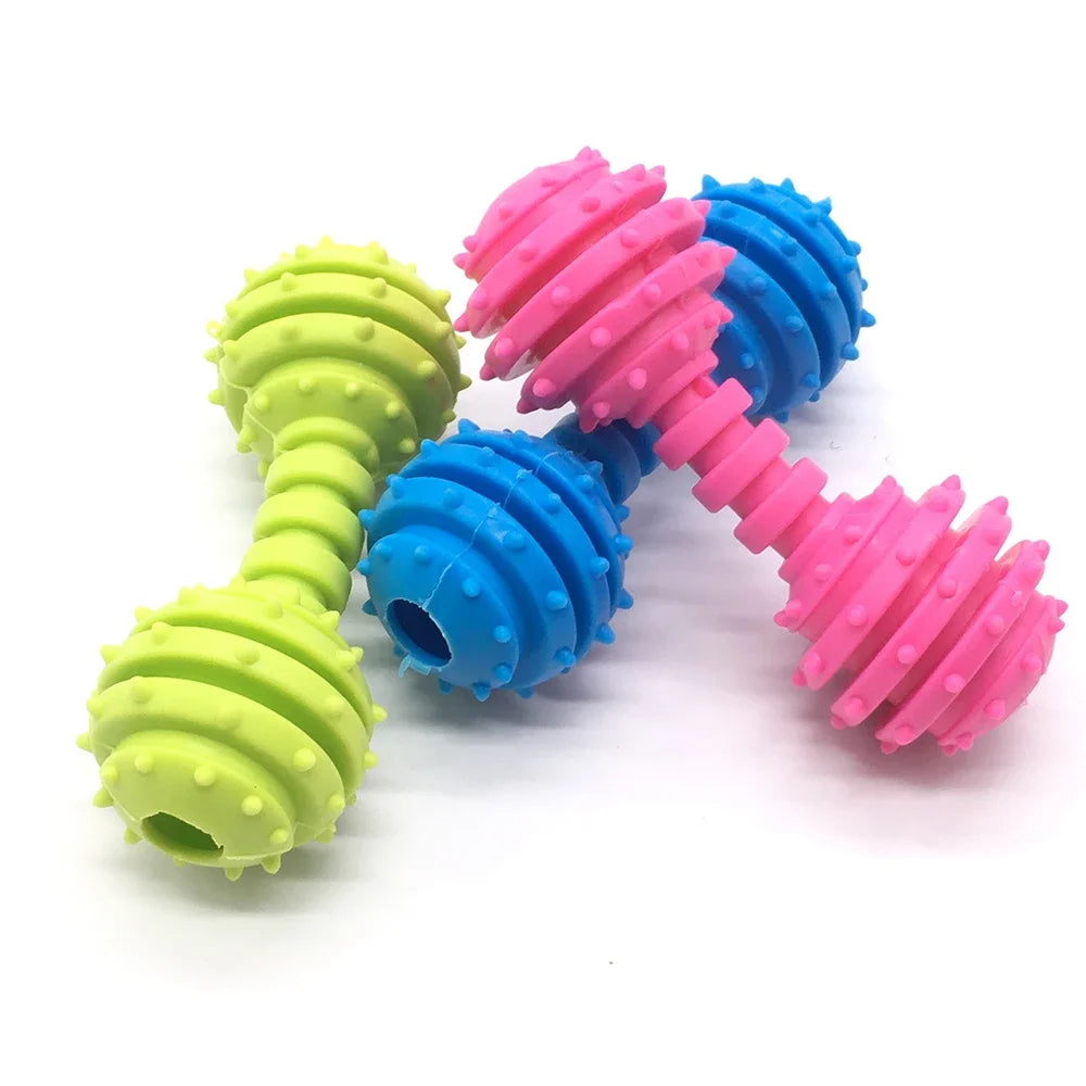 1pc Pet Chew Toy Soft TPR Small Dogs Teeth Grinding Chewing Squeaky Toys Indoor Puppy Interactive Training Molar Biting Toy