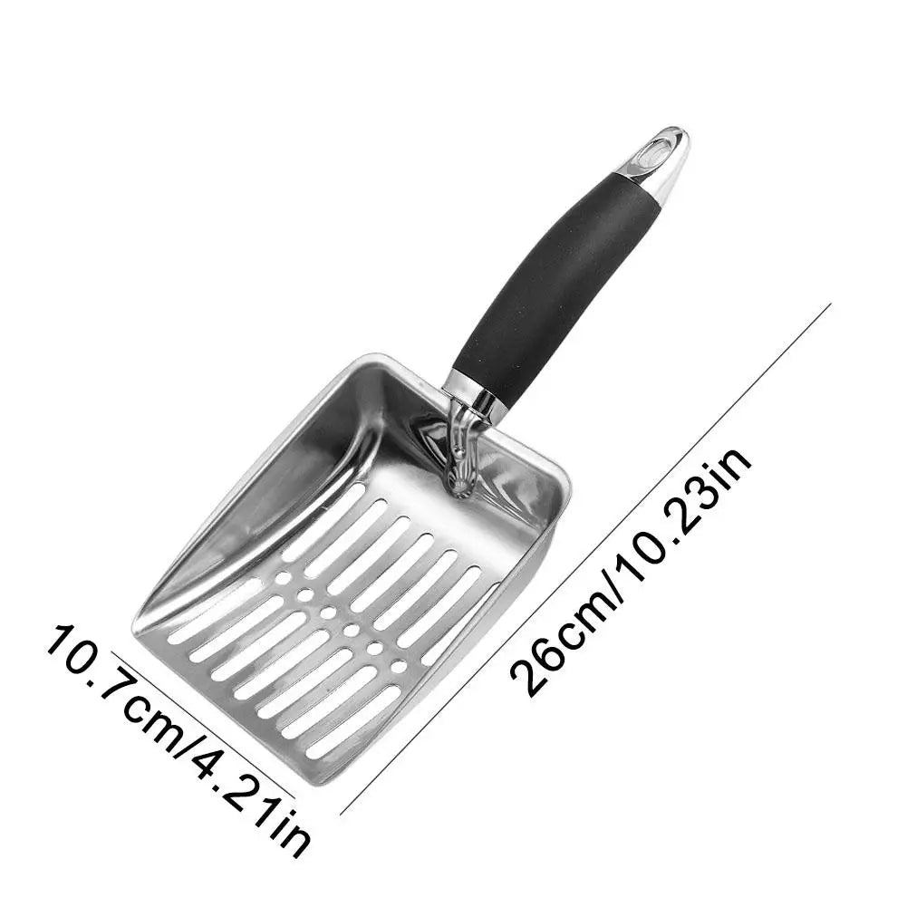 Cat Litter Scoop Stainless Steel Pet Cleanning Tool Pet Load The Save Loosen Supplies Litter Clumps Cat's Remove Y9P7