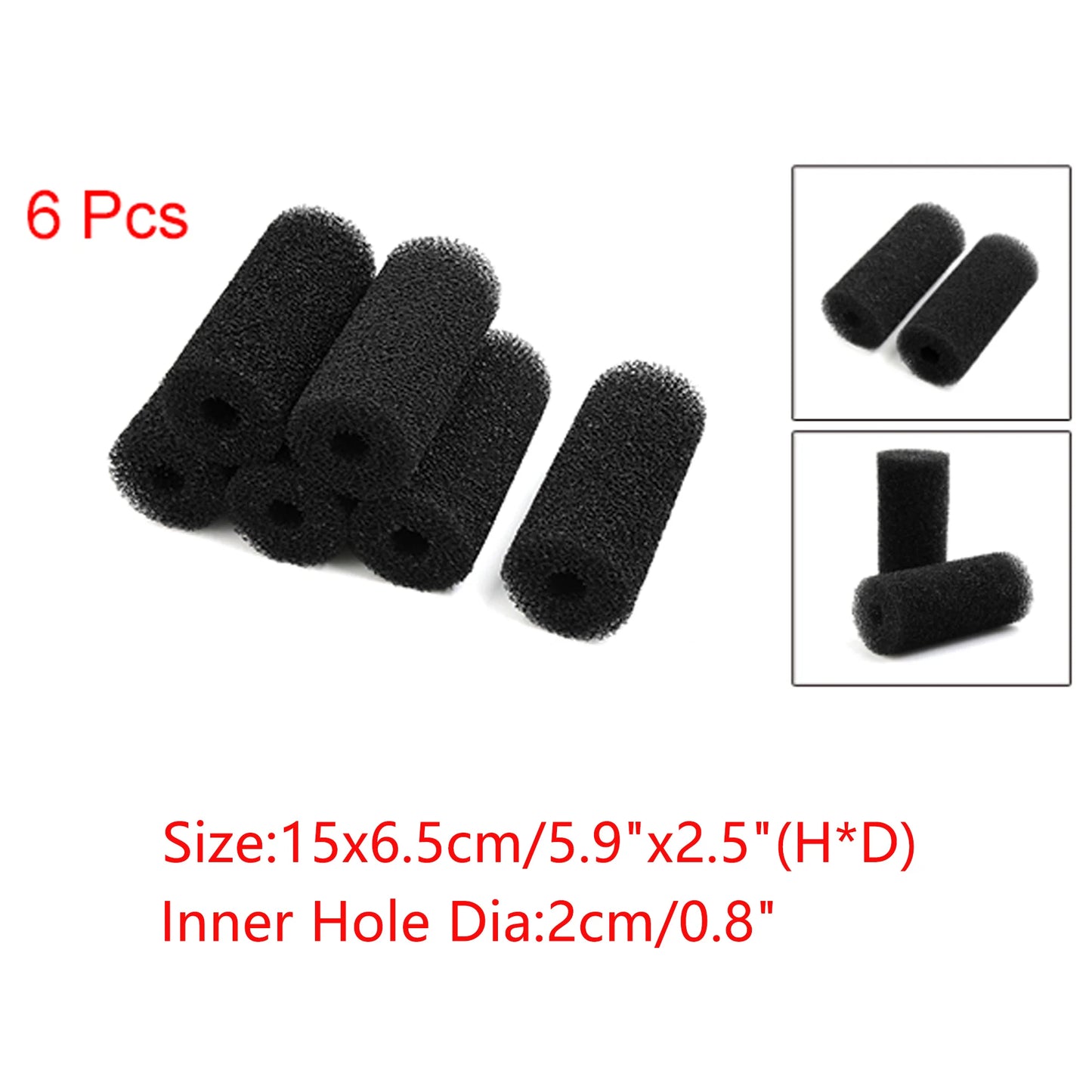 UXCELL Sponge Fish Tank Filter Protector Cover Oxygen Pump Water Inlet Filtration Protection Aquarium Filter Tools Accessories