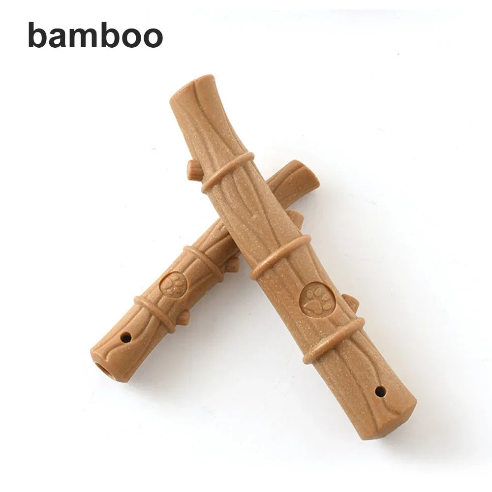 Dog Chew Toys Molar Teeth Clean Stick Strong Durable Bite Resistant Wooden Dog Chew Bone Toy Interactive Puppy Toy Pet Supplies