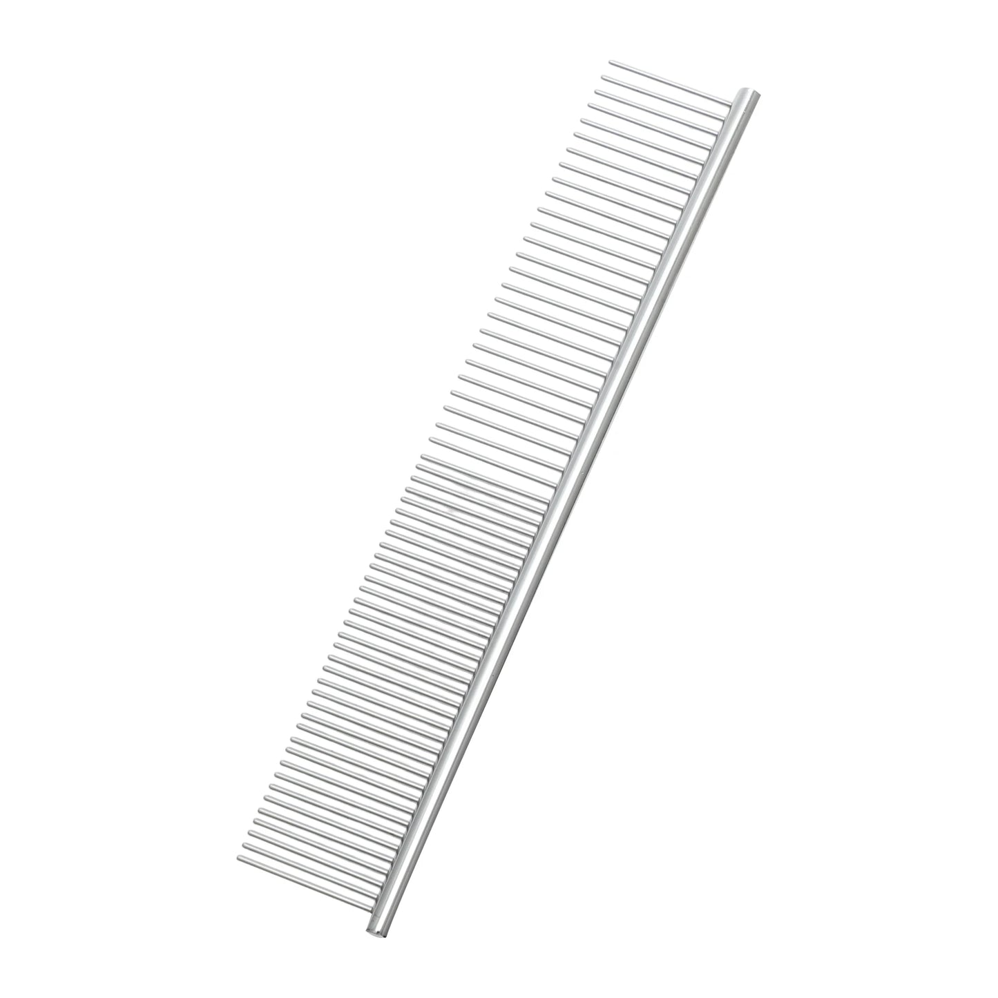 UXCELL Stainless Steel Pet Grooming Comb for Dogs and Cats Pets Hairbrush Hair Care Gently Removes Loose Undercoat Flea Comb