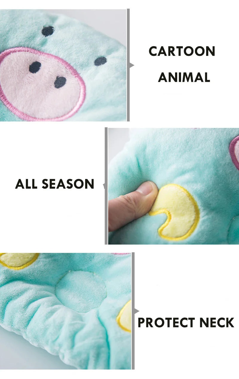 Cartoon Animal Pet Pillow for Cats and Dogs Pomeranian Kitten Special Mattress Snap Pet Furniture Mat Lovely Dogs Supplies