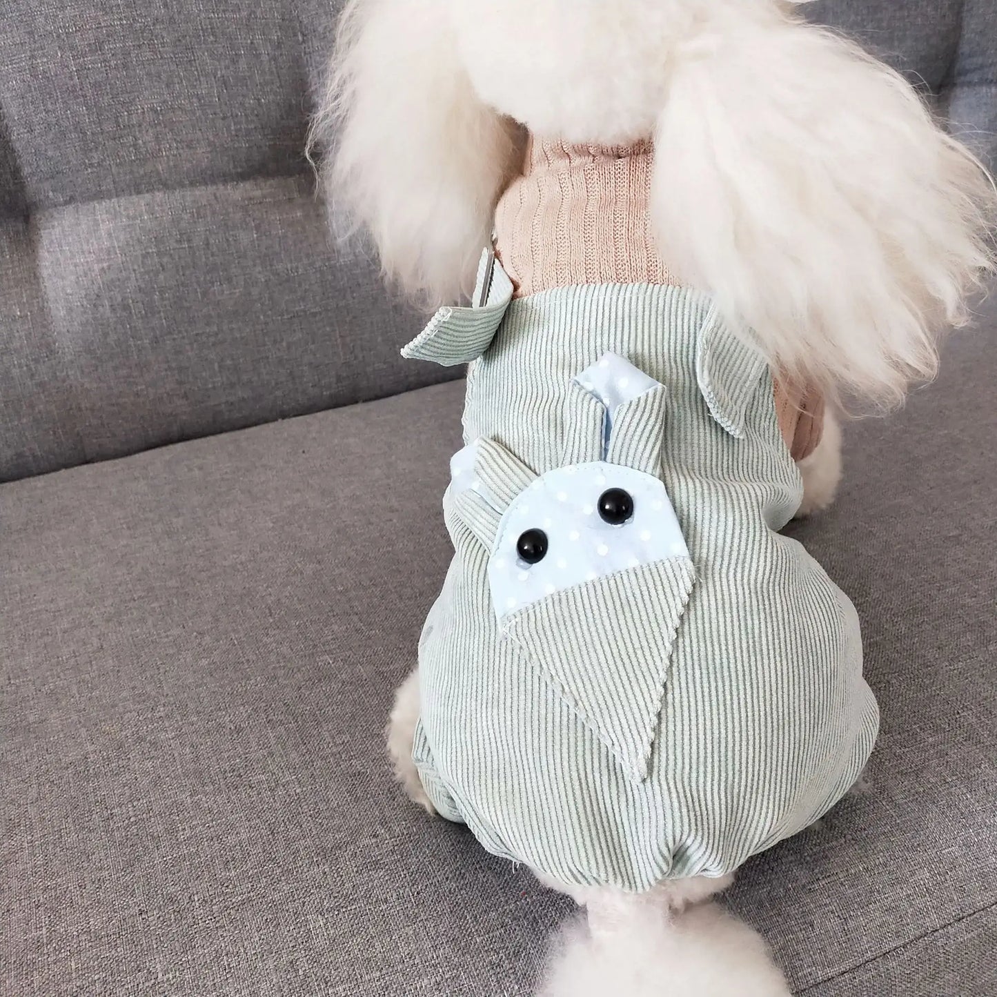 Spring and Autumn New Pet Dog Rompers Small Dog Four-legged Clothes Sweater Pet Puppy Fluffy Skirt Cute Jumpsuit for Dogs