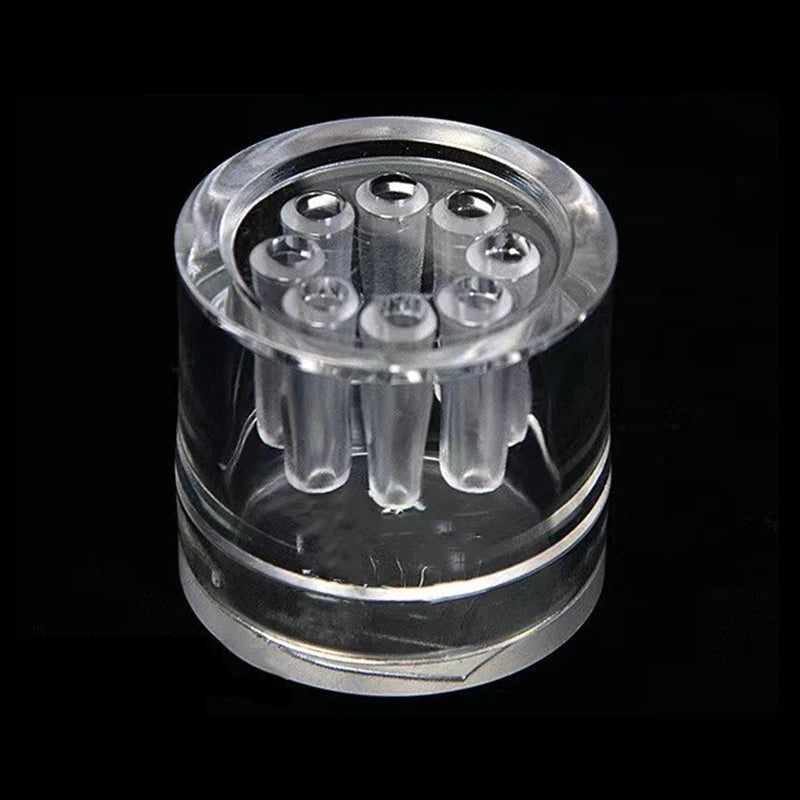 High Transparent Aquarium Fish Tank Acrylic Decoration Clear Snail Trap Catcher Plants Planarian Pest Catch Box Leech 8 Holes