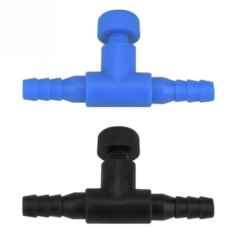 5pcs/lot 4mm 2/3 ways Aquarium Air Control Valve Aquarium Fish Tank Air Pump Connector Control Valve Air Pipe Tubes For Aquarium