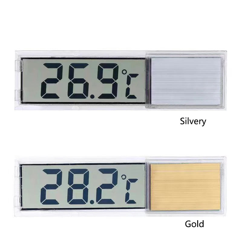 LCD Aquarium Thermometer Digital Electronic Temperature Measurement Fish Tank Temp Meter Aquarium Thermometer Accessories