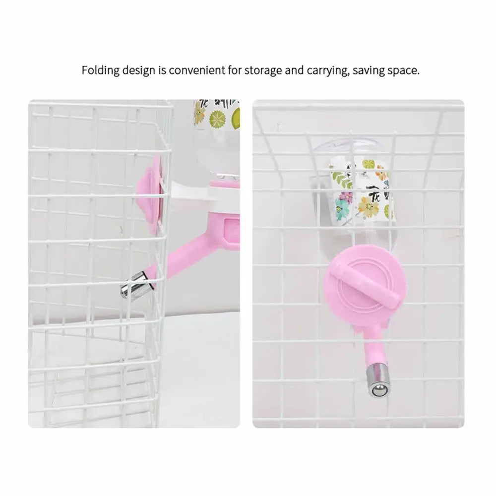 Dog Water Dispenser For Crate Leakproof Top Fill Pet Cage Auto Water Feeder Bottles No Drip Dog Kennel Water Bottle For Pets