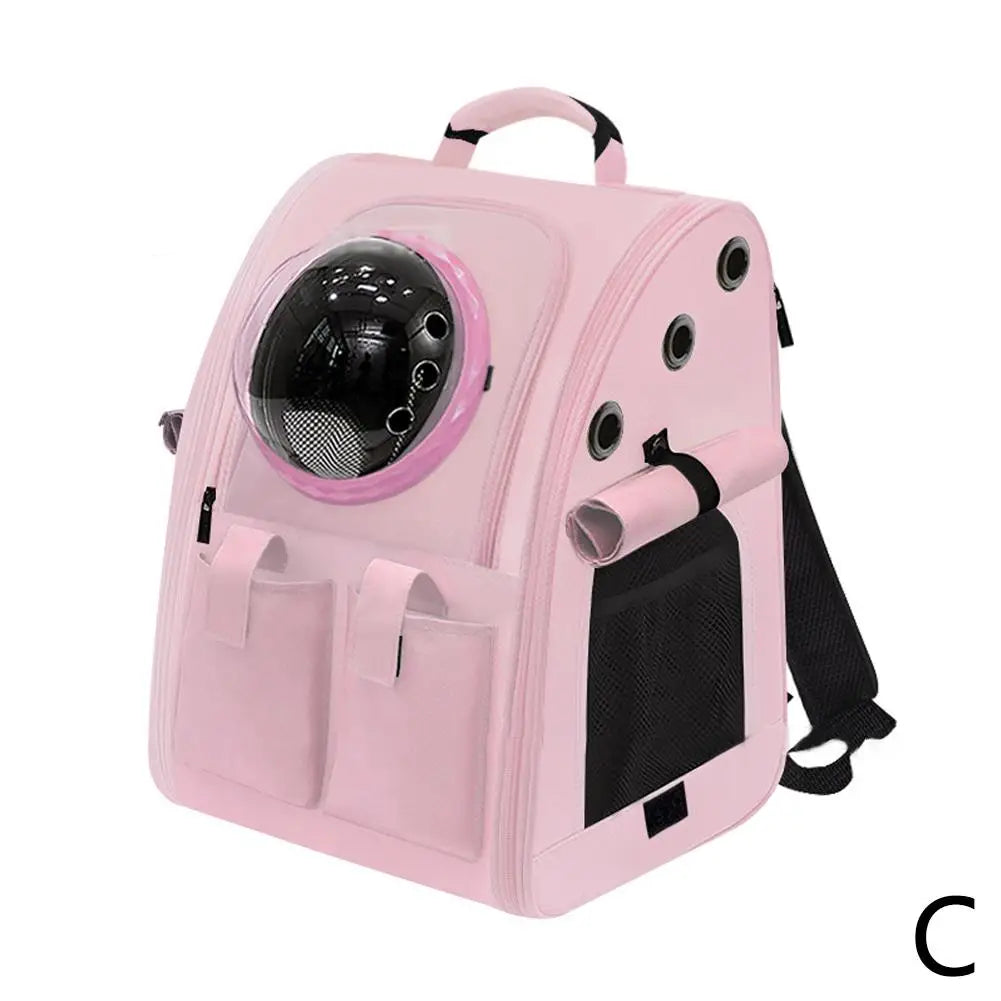 Space Capsule Pet Bag Large Space Portable Backpack For Cats And Dogs Small Pet Capsule Foldable Safe And Breathable Comfortable