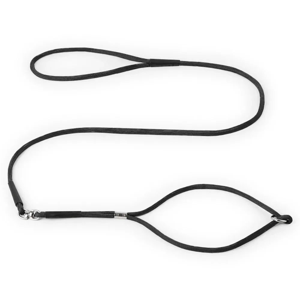 Superior Thin Nylon Slip Lead Dog Leash 5mm*120cm No Pull Pet Slip Leash for Puppy Training Adjustable Slip Collar for Small Dog