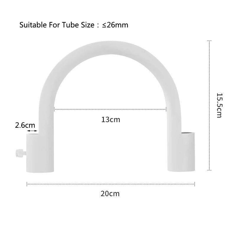 Universal U Shape Aquarium Water Tube Holder Drain Hose Guide Assembly Fits All Drain Hose Washing Machine Discharge Hose Clip