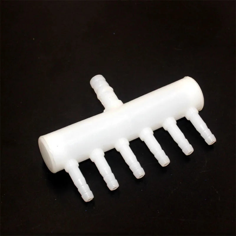 Fr Pond Air Pump Connector Aquarium Fish Tank Air Flow 4 6 8 10 Way Outlets Plastic Divider Oxygen Splitter Lever Valve