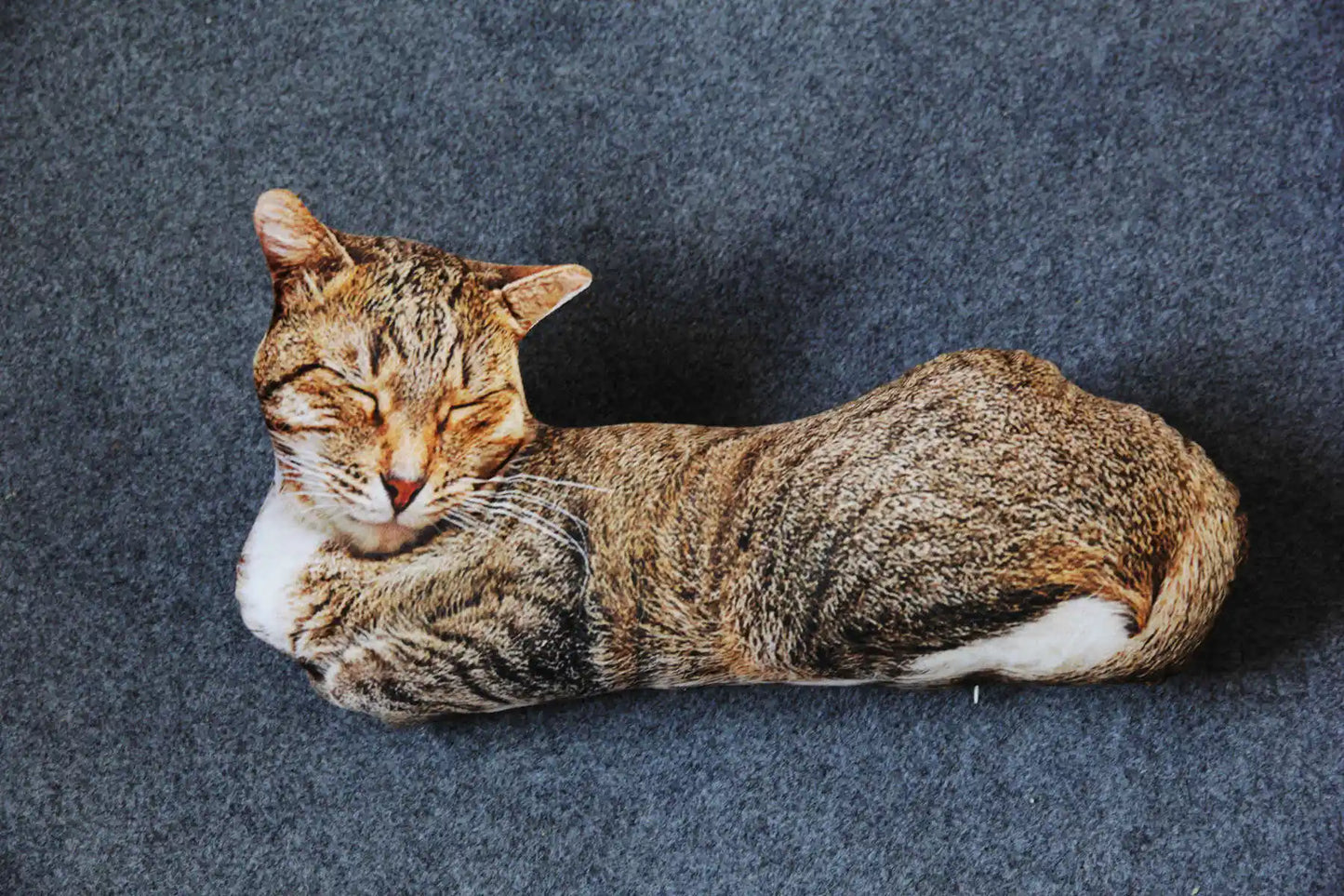 50cm Cute Lifelike 3D Cat Dog Plush Toys Stuffed Soft Animal Doll Simulation Sleep Pillow Sofa Cushion Home Decor Gift