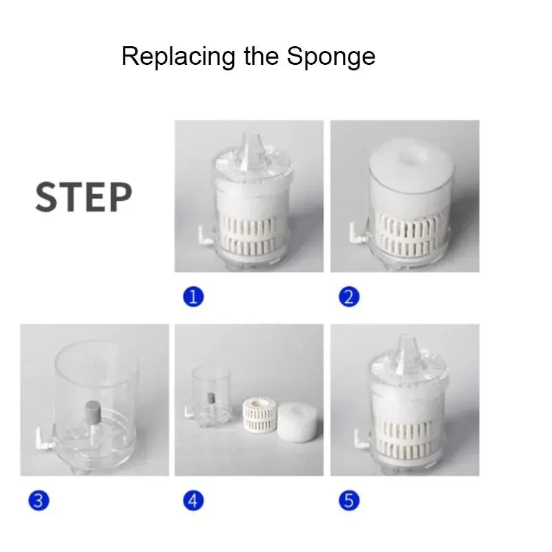 Aquarium Filter Fish Tank Shrimp Pond Air Pump Biochemical Sponge Filter Bio Sponge Filters Aquarium Filtration Material