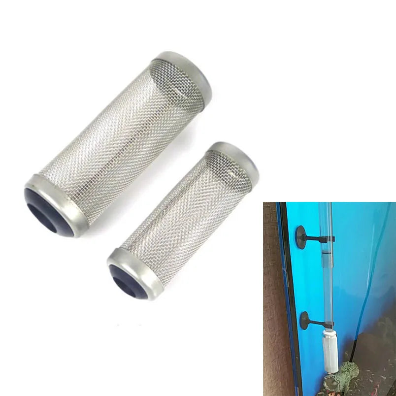 Aquarium Accessories Stainless Steel filter Intake Protection Sleeve Fish tank Pump Filter Barrel Filter Suction Sleeve