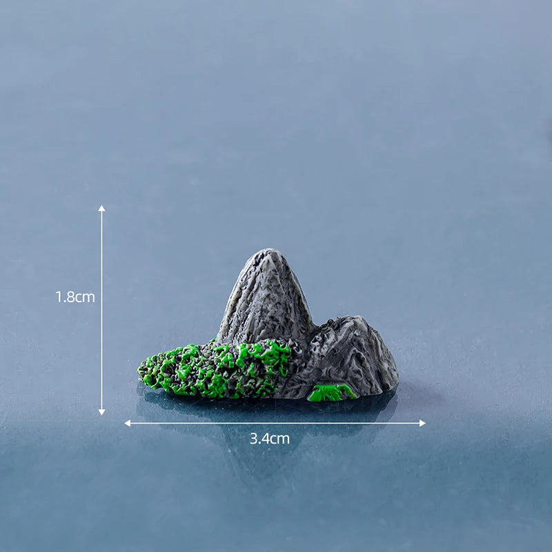 Resin Small Bridge Aquarium Ornaments Decoration Artificial Mountain for fish Tank Resin Aquarium Ornament Fish Tank Background