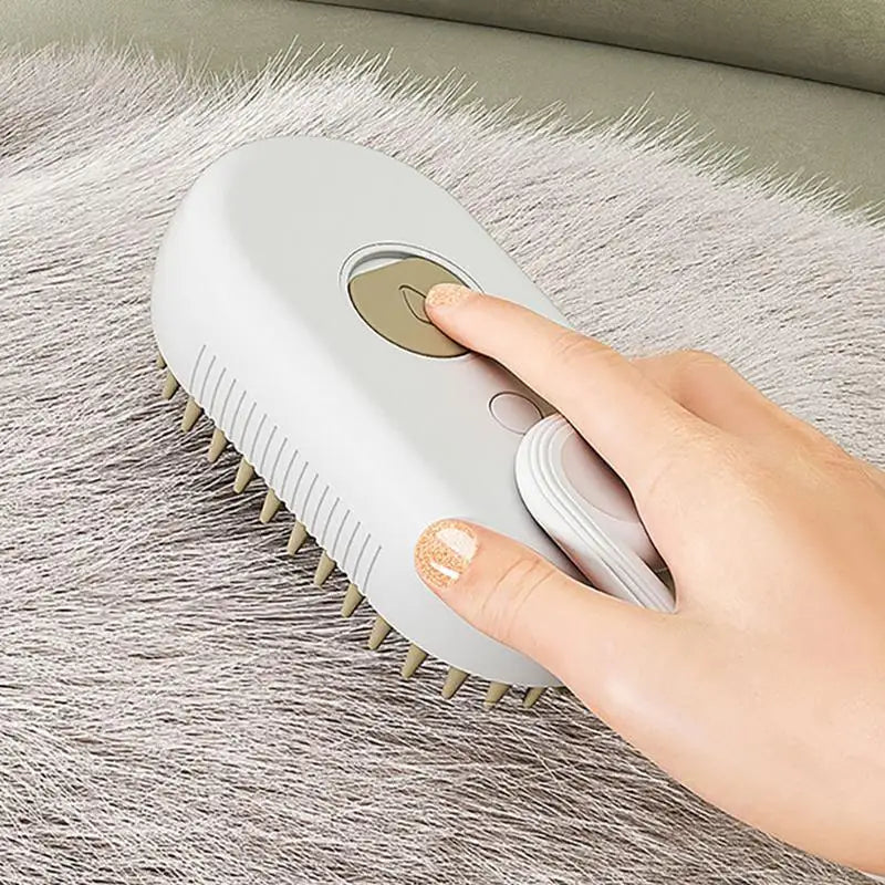 3 In 1 Electric Cat Steam Brush Steamy Dog Brush Spray Cat Hair Brushes For Massage Pet Grooming Comb Hair Removal Combs