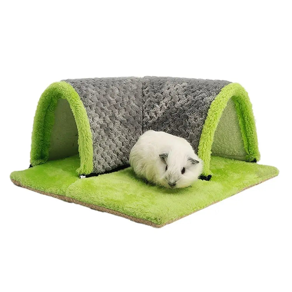 Squirrel Hamster Rabbit Chinchilla Play Blanket 90 Degree Right Angle Channel Thickened Sponge Hair Small Animal New Home