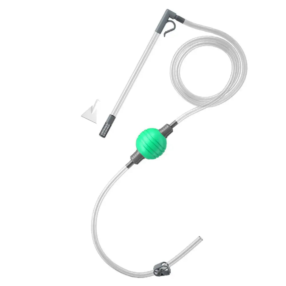 Fish Tank Water Changer Aquarium Siphon Vacuum Gravel Manure Suction Change Pipe Cleaning Kit Water Sand Tool Sand Cleaning K2X7