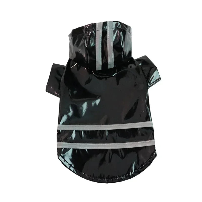 Dog Coat Waterproof PU Dog Raincoat for Small Dogs Cats Reflective Puppy Raincape Chihuahua Yorkies Pet Poncho dog raincoat